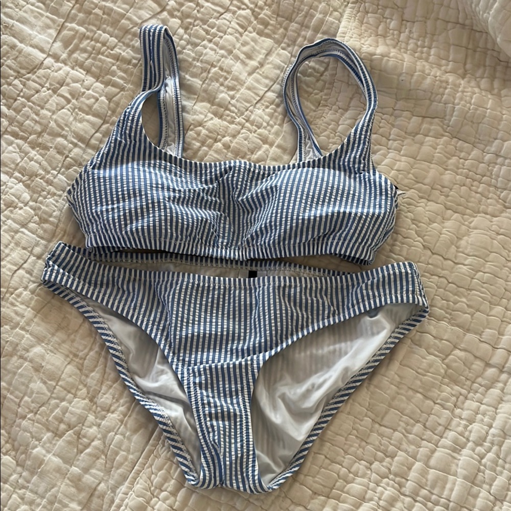 Searsucker Jcrew bikini